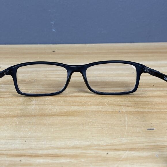 Ray Ban RB7017 5196 54-17-145 Black Flex Hinge Eyeglasses Frames Only main image 7